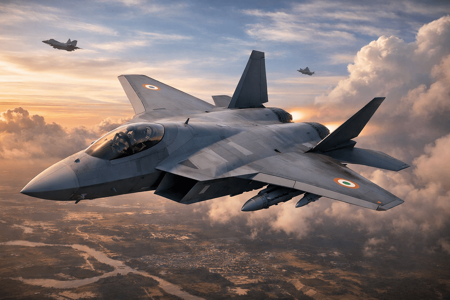 Tata, L&amp;T and Bharat Forge shortlisted for India’s fifth-generation fighter project