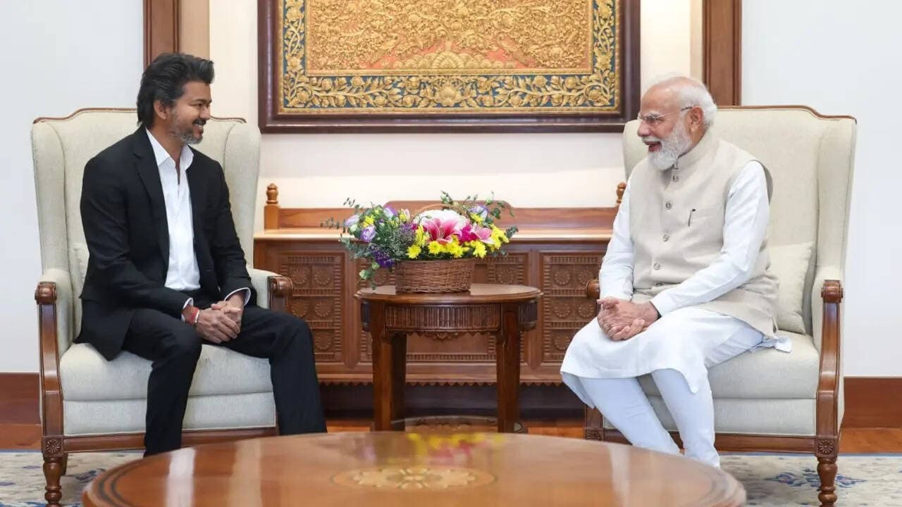 Mekedatu dam & Tamil Nadu anthem: What Vijay discussed with PM Modi in 1st meeting as CM